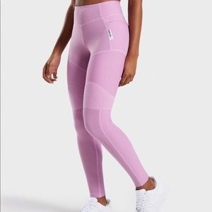 NEW Gymshark True Texture Leggings - Pink